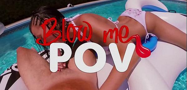  Blow me POV -  All BJ from Kendra White
